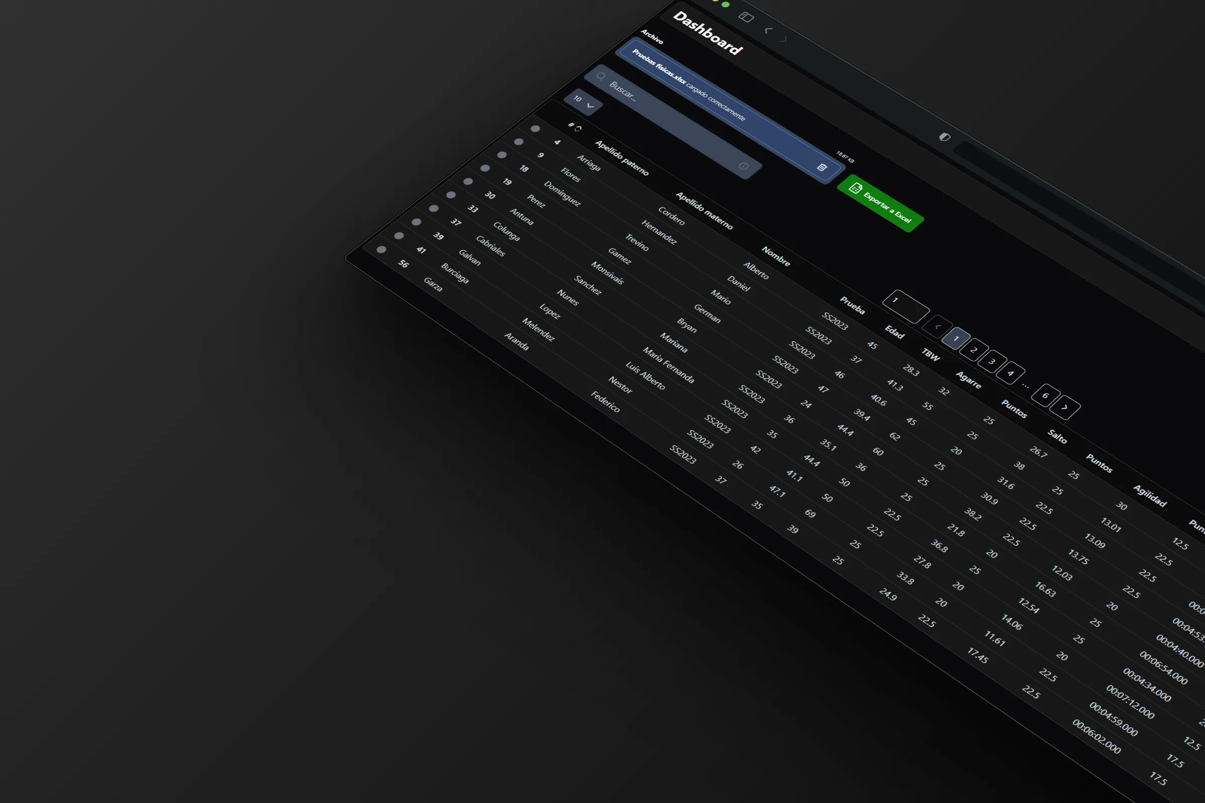 Imagen de la aplicación DataSheet Manager
